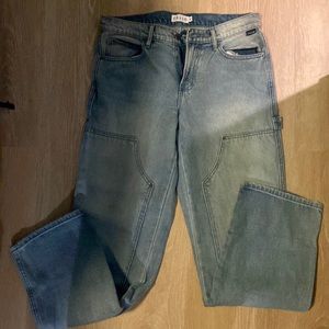 Straight leg denim